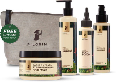 Pilgrim Amazonian Patuá Hair Spa Ritual Premium for Luxuary at Home SPA | Men & Women(5 Items in the set)