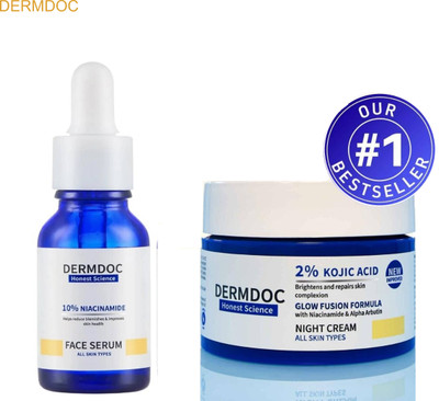 DermDoc Pigmentation Repair Combo – Kojic + Niacinamide Serum(2 Items in the set)