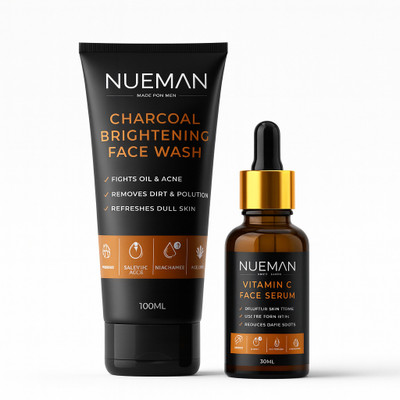 Nueman Face Wash + Vitamin C Serum(2 Items in the set)
