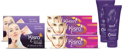 KISRA Ultimate Anti Acne - Pimple and Dark Spot Care Kit(6 Items in the set)