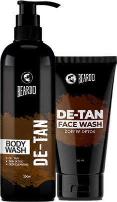 BEARDO De-tan Dual Combo (2 Items in the set)