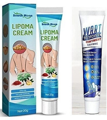 wryak Lipom Removal Cream and Wart Cream Skin Tag Swellng cream-40gm(2 Items in the set)