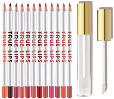 SEUNG LIQUID LIP GLOSS WITH LIP LINER SET(4 Items in the set)
