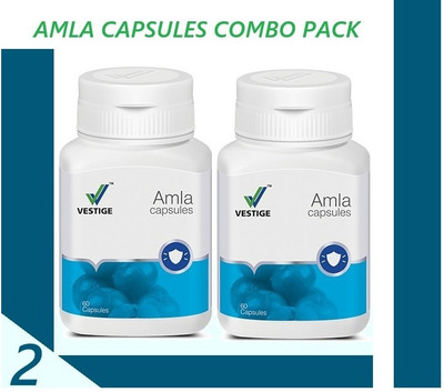 Vestige Amla 60 capsules Pack -2(2 Items in the set)
