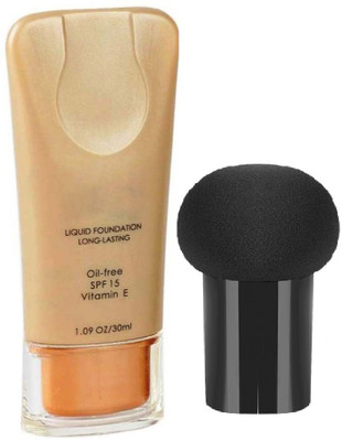 MYEONG LONG LASTING MAKEUP BLENDER WITH FOUNDATION(2 Items in the set)