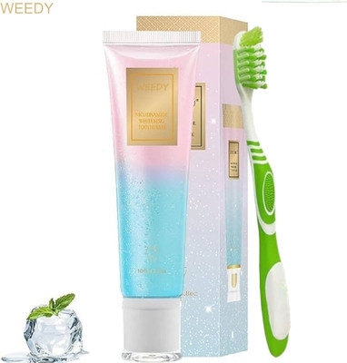 WEEDY Niacinamide Toothpaste Combo for Smooth Gum Cleaning(2 Items in the set)