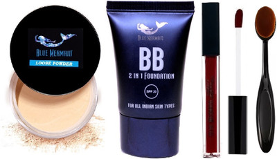 BLUEMERMAID Waterproof new makeup combo for long lasting makeup(4 Items in the set)