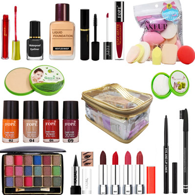FOPE Every Day Glow Makeup kit Combo Set of 26(26 Items in the set)