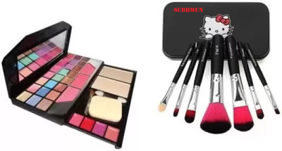 SUBHMUN Beauty Makeup Brushes +6155 Makeup Kit (8 Items in the set)(2 Items in the set)