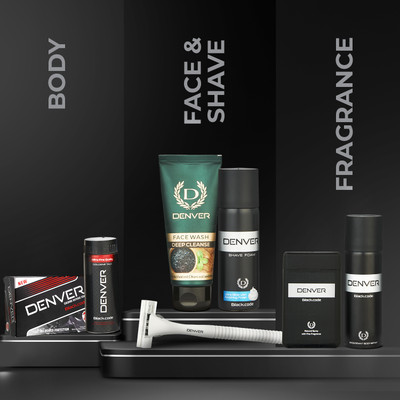 DENVER Blackcode Men's Grooming Kit(7 Items in the set)