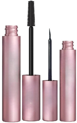 Neycare NEW EYELINER WITH MASCARA JET BLACK LONG LASTING SUPER PERFECT PACK OF 2(2 Items in the set)
