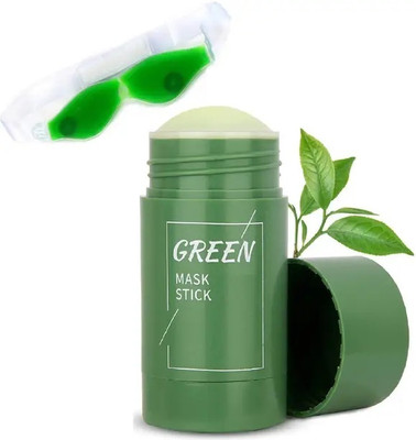 GFSU Dark Circles Fatigue Cool Eyes Patch And Black Head Remover Green Tea Mask Stick(2 Items in the set)