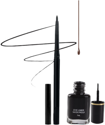 Wonholli Long-lasting, Bold Liner & Kajal(2 Items in the set)