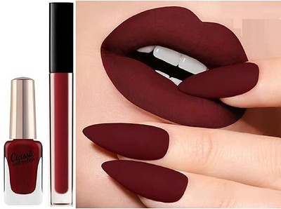 HUDA CRUSH Professional Makeup Combo for Girls, Pack of Liquid Matte(2 Items in the set)