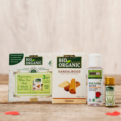 Indus Valley Rejuvenating Ubtan Face Pack,(3 Items in the set)