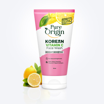 Pure Origin Korean Vitamin C Bright Boosting Facewash Face Wash(150 ml)