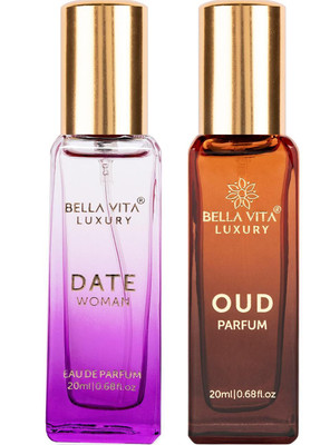 BELLAVITA DATE perfume & OUD perfume combo| Citrus, Sweet & Woody Notes |Long Lasting|(2 Items in the set)