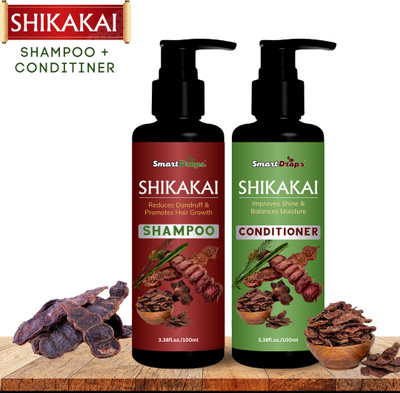 smartdrops Shampoo + Conditioner Combo set For Smooth & Shiny Hair(2 Items in the set)
