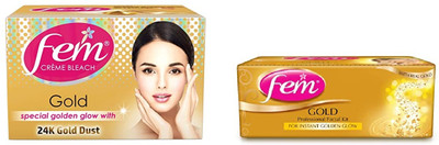 Fem Professional Crème Bleach Gold(2 Items in the set)