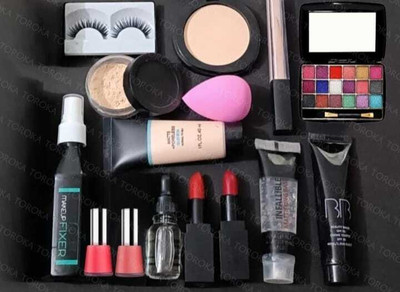 Beauzy Stylish Full Face Makeup Combo Set of 15(15 Items in the set)