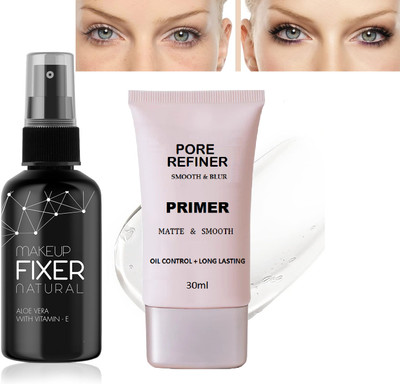 Sheny Perfect Makeup Long Lasting Makeup Setting Spray Primer(2 Items in the set)
