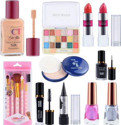 COLOR TONIC All In One Daily Use Makeup combo pack(15 Items in the set)