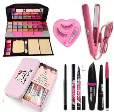SHAGGY All in 1 Makeup Combo Kit With Premium Quality Products for Girls Makeup & Professional use(7 Items in the set)