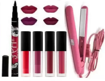 APPARA Straightener and Waterproof 36H Eyeliner Sketch (pack of 6)(6 Items in the set)