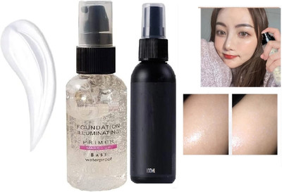 GFSU - GO FOR SOMETHING UNIQUE SPRAY FIXER,GEL BASE PRIMER(2 Items in the set)