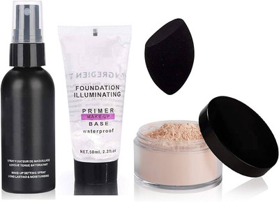 ADJD KISS PROOF PERFECT TOUCH MAKEUP COMBO(4 Items in the set)