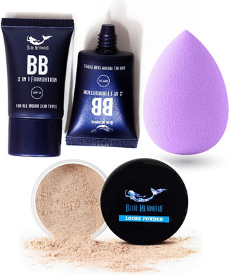 BLUEMERMAID MATTE FINISH COMBO MAKEUP SET OF 3 FOR WOMEN(3 Items in the set)