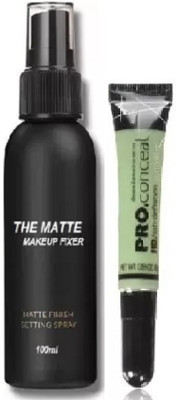 JANOST MAKEUP KIT COMBO PACK MAKEUP FIXER , PRO CONCELAER(2 Items in the set)