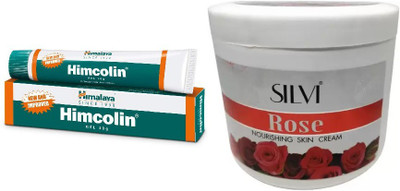 HIMALAYA imcolin Gel – 30g with Rose Skin Cream (800 ml) (2 Items in the set)
