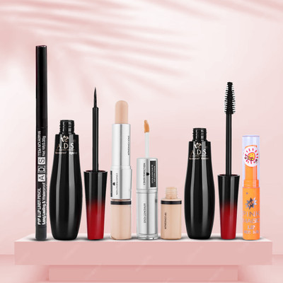 adbeni Aishwarya Elegance Combo, Prefect Makeup Combo Eyes to Lip(5 Items in the set)
