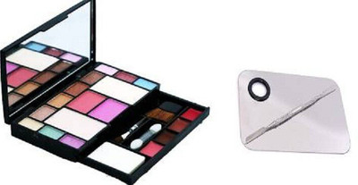 Lenon Beauty 6171 Eyeshadow Makeup kit With Stainless Steel Makeup Mixing Blending Palette(2 Items in the set)