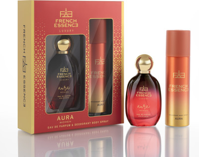 FRENCH ESSENCE Luxury Gift Pack - Aura (150Ml Deodorant & 60Ml Perfume)(2 Items in the set) deal from flipkart