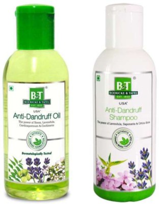 Dr.Willmar Schwabe India B&T Anti Dandruff Oil & Shampoo(2 Items in the set)