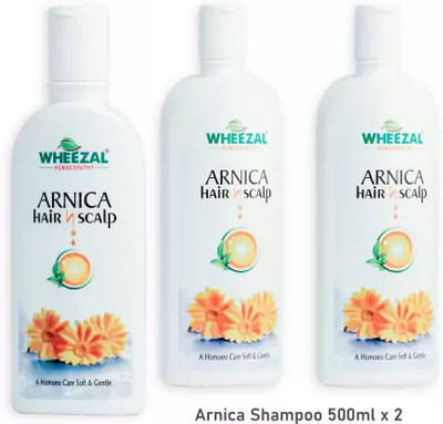 WHEEZAL SHAMPOO 200ML (200 ml)ARNICA SHAMPOO 500 ML-2PACK(1000 ml)(3 Items in the set)