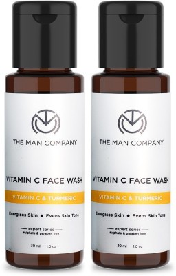 THE MAN COMPANY Vitamin C Facewash 30ml – pack of 2  (2 Items in the set)