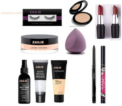 Zailie 3bse-elsh-1srm-2balm-lospwdr-compct-puf-conclr(11 Items in the set)
