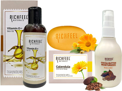 RICHFEEL Body Care Combo(3 Items in the set)