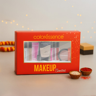 COLORESSENCE Makeup Essentials Kit with 10 Premium Products | Waterproof & Smudge Proof(10 Items in the set)