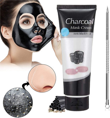 Yuency Blackhead Remover pin & Charcoal Mask Peel Off Face Mask(2 Items in the set)