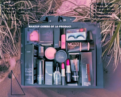 FLIPZON New Cosmetics combo kit set of 10 items(10 Items in the set)