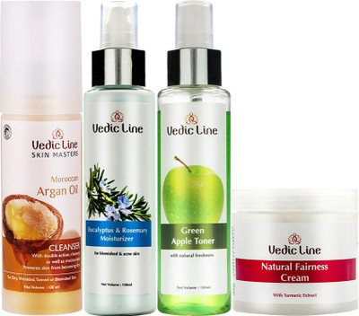 Vedic Line Dry Skin CTM Kit(4 Items in the set)