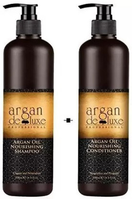 Argan Deluxe Argan Oil Nourishing Shampoo & Conditioner 500 ml X 2(2 Items in the set)