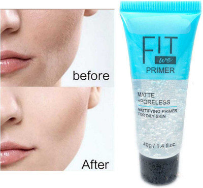 LOVE HUDA Waterproof Long Lasting Matte Poreless Mattifying Skin Face Primer For Makeup Primer  - 40 g(Transparent)