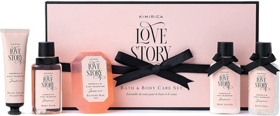 KIMIRICA Love Story Luxury Bath & Body Care Gift Box/Gift Set Combo For Men & Women(5 Items in the set)