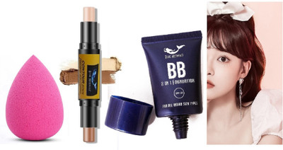 BLUEMERMAID BEST SET OF FACE MAKEUP COMBO KIT FOR WOMEN(3 Items in the set)