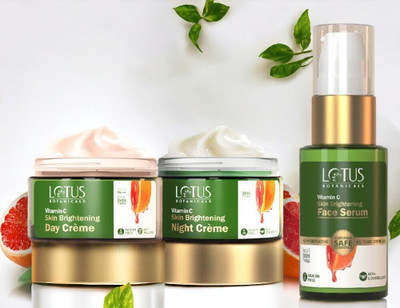 Lotus Botanicals BOTANICALS VITAMIN C DAY NIGHT CREAM WITH SERUM(3 Items in the set)